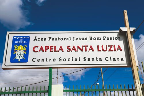 Capela Santa Luzia | Área Pastoral Jesus Bom Pastor - Centro Social Santa Clara